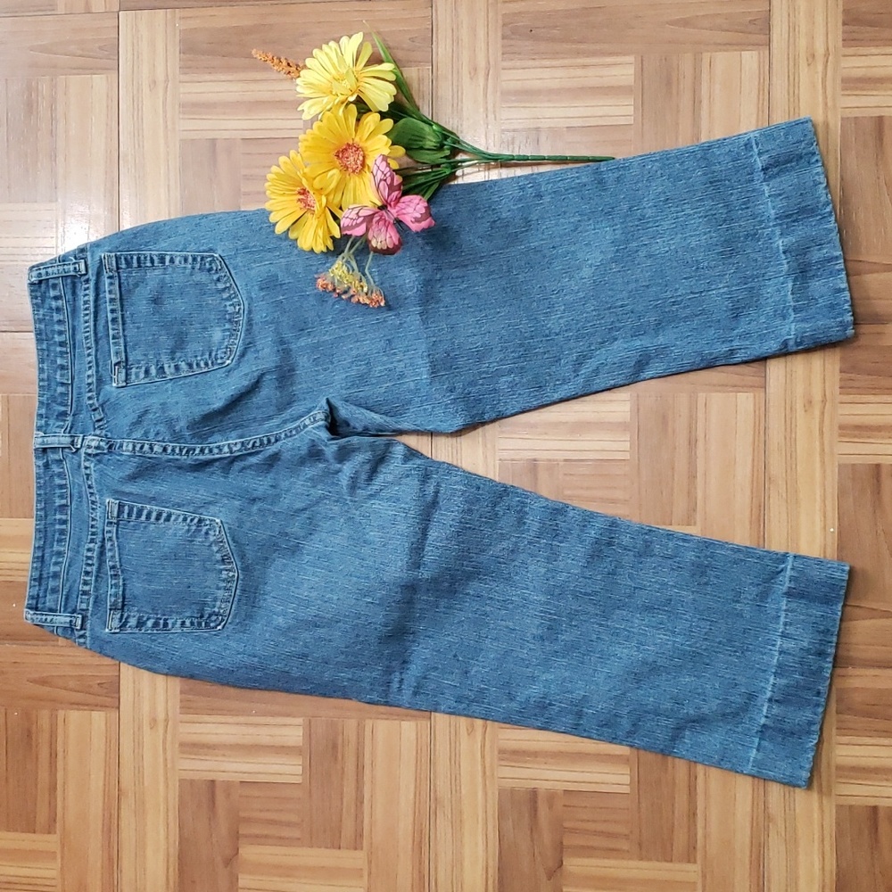 RIDERS denim capri's